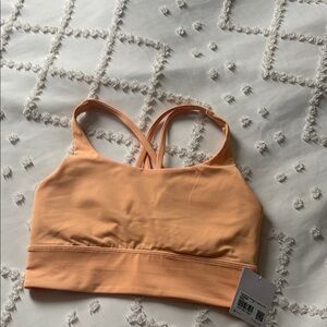 Lululemon Athletica Apricot Sports Bra